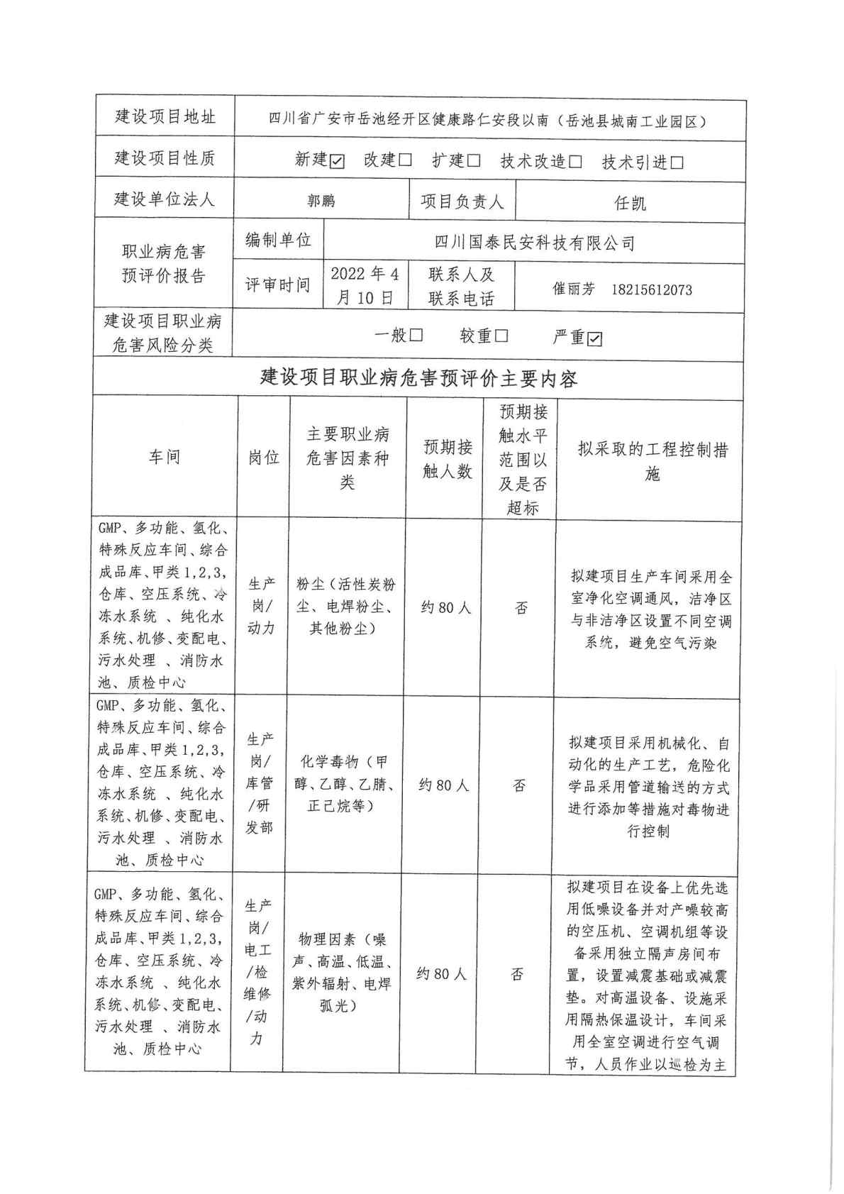 建設項目職業病危害 預評價工作過程報告1_Page3